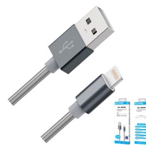 8ware-8W-IPHR1-8Ware Premium 1m Apple Certified USB Lightning Data Sync Fast Charging Cable for iPhone X XS XR Max 8 7 6 iPad Air Mini iPod Retail Pack