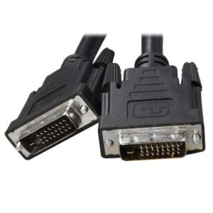 8ware-DVI-DD1-8Ware DVI-D Dual-Link Cable 1.5m - Male to Male 25-pin 28 AWG for PS4 PS3 Xbox 360 Monitor PC Computer Projector DVD