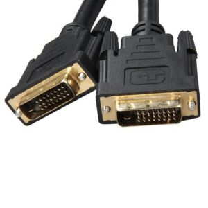 8ware-DVI-DD5-8Ware DVI-D Dual-Link Cable 5m - Male to Male 25-pin 28 AWG for PS4 PS3 Xbox 360 Monitor PC Computer Projector DVD