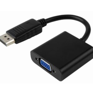 8ware-GC-DPVGA-2-8ware DisplayPort DP to VGA Adapter Converter Cable 20cm - Male to Female for Desktop Computer Laptop PC Monitor Projector HDTV Chromebook Xbox
