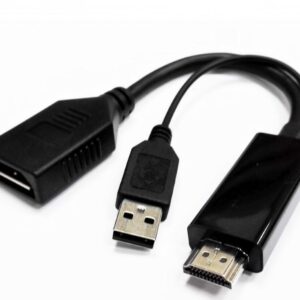 8ware-GC-HDMIDP-2U-8Ware 4K HDMI to DP DisplayPort Male to Female Active Adapter Converter Cable USB powered