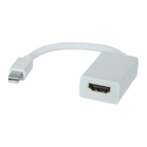 8ware-GC-MDPHDMI-8ware Mini DisplayPort DP to HDMI Cable 20cm - 20 pins Male to Female 1080P Adapter Converter for Macbook Air iPad Pro Microsoft Surface