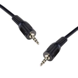 8ware-QK-8053-8Ware 2m 3.5mm Jack Stereo Audio Input Extension Cable Male to Male Auxiliary Cord for Headphone iPhone iPad CD Players Stereo Speakers PC/TV Tuner