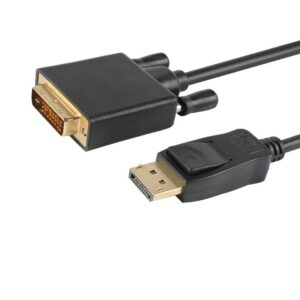 Astrotek-AT-DPDVI-2-Astrotek DisplayPort DP to DVI-D 2m Cable Male to Male 24+1 Gold plated Supports video resolutions up to 1920x1200/1080P Full HD @60Hz