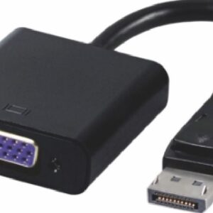 Astrotek-AT-DPVGA-CABLE-Astrotek DisplayPort DP to VGA Adapter Converter Cable 20cm Male to Female for Desktop Computer Laptop PC Monitor Projector HDTV Chromebook Xbox