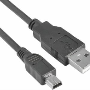 Astrotek-AT-USB-A-MINI-0.3M-Astrotek USB 2.0 Cable 30cm - Type A Male to Mini B 5 pins Male Black Colour RoHS