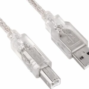 Astrotek-AT-USB-AB-3M-Astrotek USB 2.0 Printer Cable 3m - Type A Male to Type B Male Transparent Colour (~CBUSBAB3M)