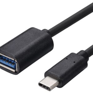 Astrotek-AT-USB31CM30AF-1-Astrotek USB-C 3.1 Type-C Cable 1m Male to USB 3.0 Type A Female USB Type C to 3.0 OTG Extension Sync Data Cable for External HDDS/Camera/Card Readers