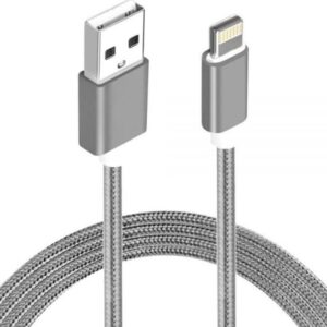 Astrotek-AT-USBLIGHTNINGW-1M-Astrotek 1m USB Lightning Data Sync Charger Grey White Color Cable for iPhone X 9 8 7S 7 Plus 6S 6 Plus 5 5S iPad Air Mini iPod