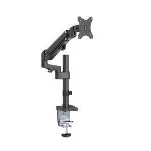 Brateck-LDT47-C012N-Brateck Single Monitor Heavy-Duty Aluminum Gas Spring Monitor Arm Fit Most 17" - 35" Monitors Up to12kg per screen VESA 75x75/100x100