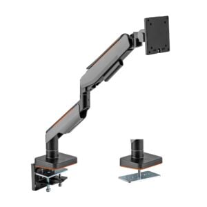 Brateck-LDT61-C012-BG-Brateck Single Heavy-Duty Gaming Monitor Arm Fit Most 17"-49" Monitor Up to 20KG