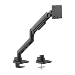 Brateck-LDT69-C012-Brateck Fabulous Desk-Mounted Heavy-Duty Gas Spring Monitor Arm Fit Most 17"-49" Monitor Up to 20KG VESA 75x75