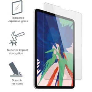 Cygnett-CY2731CPTGL-Cygnett OpticShield Apple iPad Pro (12.9") (6th/5th/4th/3rd Gen) Tempered Glass Screen Protector - (CY2731CPTGL)
