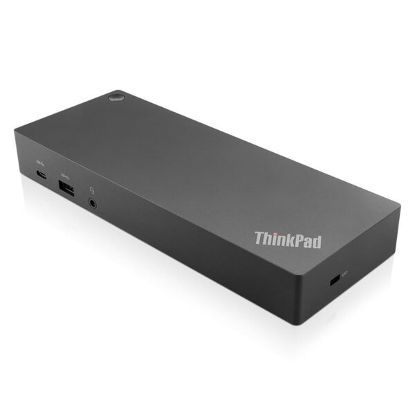 Lenovo-40AF0135AU-LENOVO ThinkPad Hybrid USB-C with USB-A Docking Station 135W 4K USB-C 2xHDMI 2xDP 3xUSB3.1 2xUSB2.0 GLAN for ThinkBook ThinkPad X1 Carbon X1 Yoga
