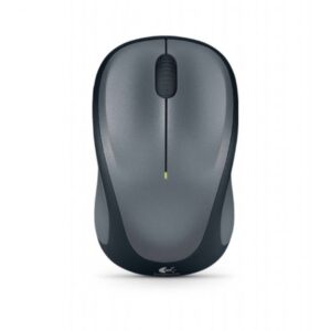 Logitech-910-003384-Logitech M235 Wireless Mouse Grey Contoured design Glossy Comfort Grip Advanced Optical Tracking 1-year battery life