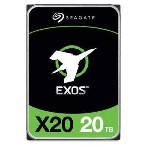 Seagate-ST20000NM007D-Seagate Exos X20 ENTERPRISE 512E/4KN INTERNAL 3.5" SATA DRIVE