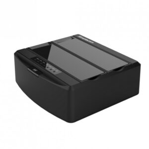 Simplecom-SD312-BLACK-Simplecom SD312 Dual Bay USB 3.0 Docking Station for 2.5" and 3.5" SATA Drive