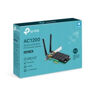 TP-LINK-Archer T4E-TP-Link Archer T4E AC1200 Wireless Dual Band PCIe Adapter