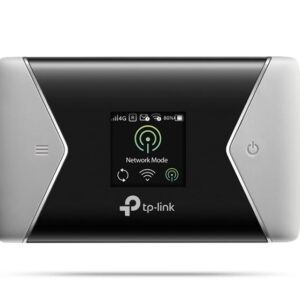 TP-LINK-M7450-TP-Link M7450 4G-LTE Mobile Wi-Fi 300Mbps DL 50Mbps UL 4G SIM Card + microSD Slot 3000mAh 15hrs Rechargeable Battery for 32 Devices iOS/Android App