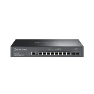 TP-LINK-SG3210X-M2-TP-Link SG3210X-M2 Omada 8-Port 2.5GBASE-T L2+ Managed Switch with 2 10GE SFP+ Slots by Omada SDN