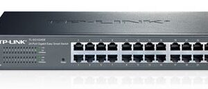 TP-LINK-TL-SG1024DE-TP-Link TL-SG1024DE 24-Port Gigabit Desktop/Rackmount Easy Smart Switch energy-efficient L2 Features Supports MAC 128xVLAN 48Gbps Switching Capacity