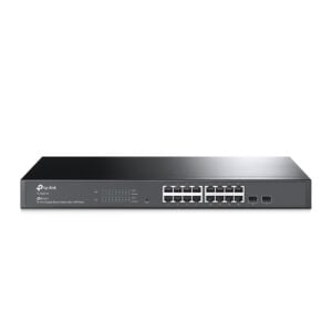 TP-LINK-SG2218-TP-Link SG2218 JetStream 16-Port Gigabit Smart Switch with 2 SFP Slots