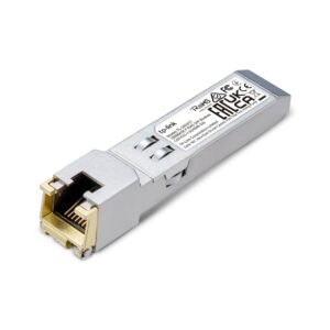 TP-LINK-SM331T-TP-Link TL-SM331T 1000BASE-T RJ45 SFP Module. 100m Reach Over UTP Cat 5e Or Above Cable