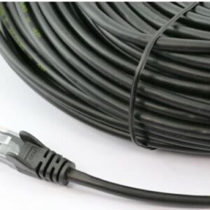 8ware-PL6A-30BLK-8Ware CAT6A Cable 30m - Black Color RJ45 Ethernet Network LAN UTP Patch Cord Snagless