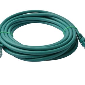 8ware-PL6A-5GRN-8Ware CAT6A Cable 5m - Green Color RJ45 Ethernet Network LAN UTP Patch Cord Snagless