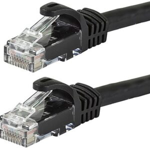 Astrotek-AT-RJ45BLKU6-30M-Astrotek CAT6 Cable 30m - Black Color Premium RJ45 Ethernet Network LAN UTP Patch Cord 26AWG CU Jacket