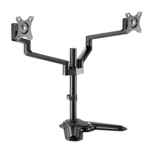 Brateck-LDT72-T024-Brateck Premium Aluminum Articulating Monitor Stand Fit Most 17"-32" Monitor Weight Capacity Up to 8KG VESA 75x75