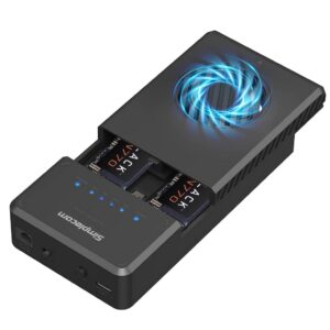 Simplecom-SD560-Simplecom SD560 Dual Bay NVMe M.2 SSD Enclosure Offline Clone Docking Station USB 3.2 Gen2 10Gbps