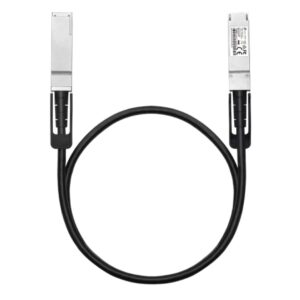 TP-LINK-SM9220-1M-TP-Link SM9220-1M Omada 1 Meter 100G QSFP28 Direct Attach Cable