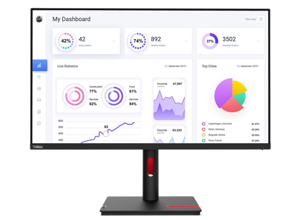 Lenovo | LENOVO ThinkVision T32p-30 31.5