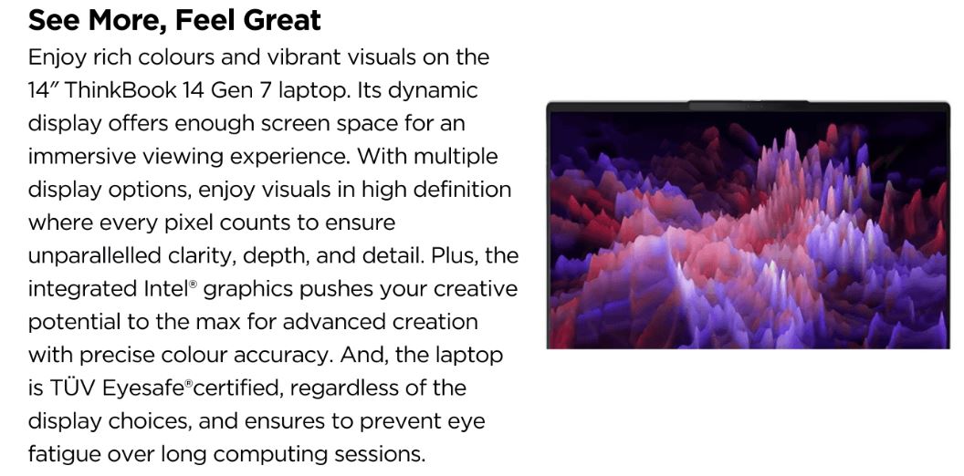 Lenovo | LENOVO ThinkBook 14 G7 14