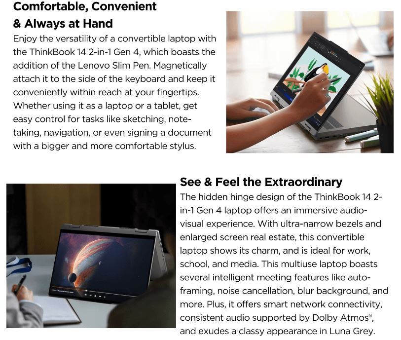 Lenovo | LENOVO ThinkBook 14 Yoga 2-in-1 G5 14