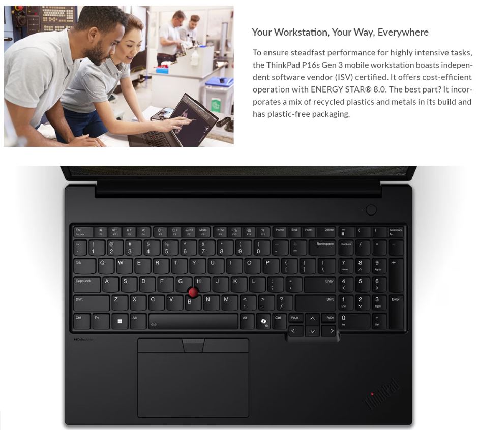 Lenovo | LENOVO ThinkPad P16s G3 16
