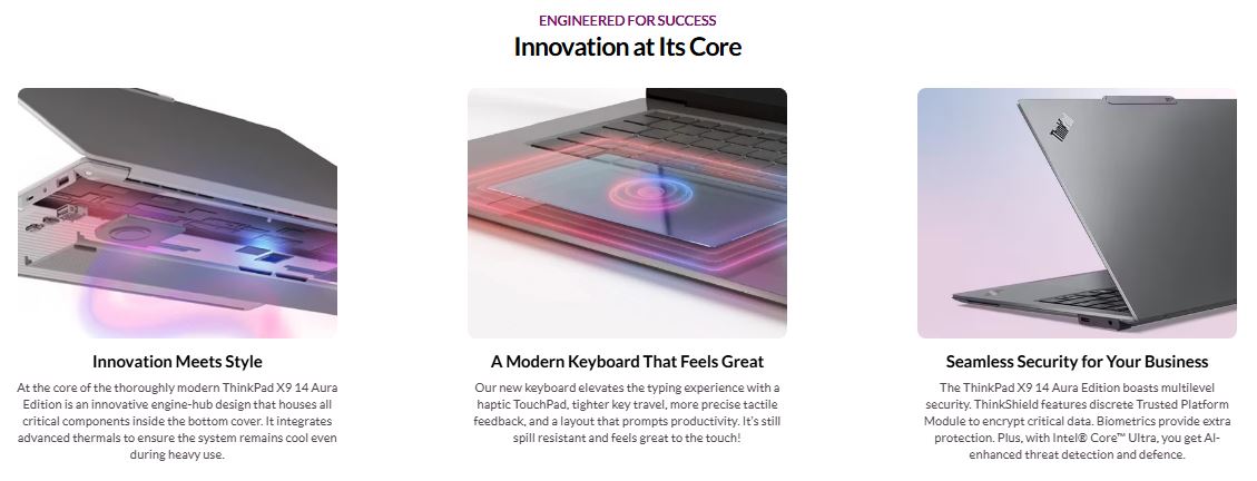 Lenovo | LENOVO ThinkPad X9 Aura Copilot+ PC 14