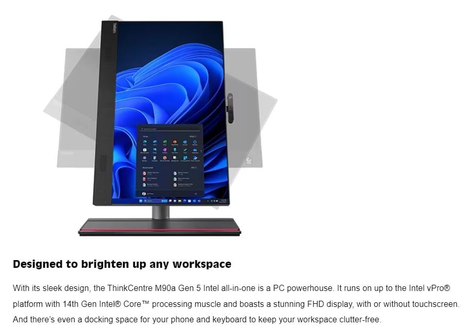 Lenovo | LENOVO ThinkCentre M90A G5 AIO 23.8