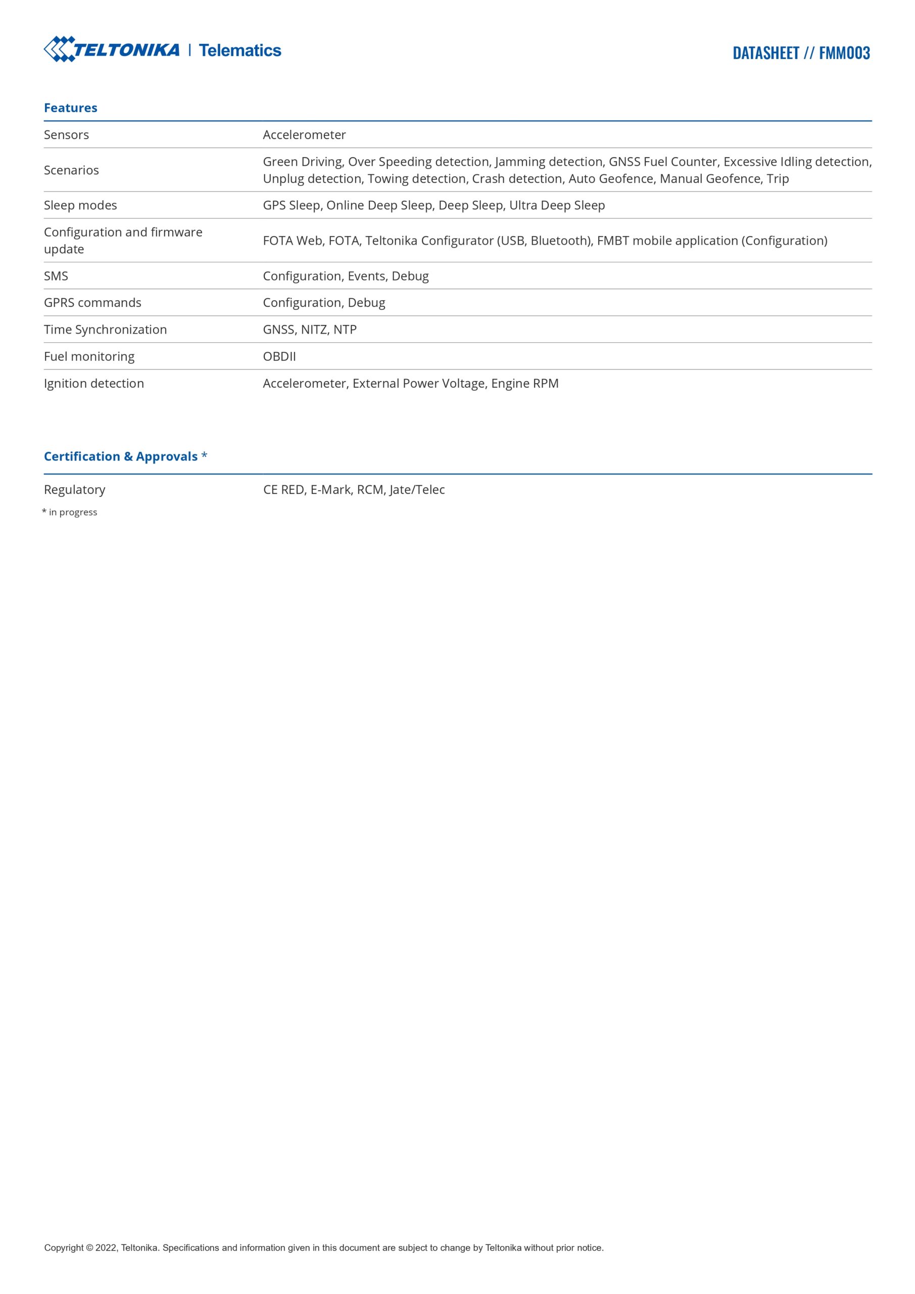Teltonika | Teltonika FMM003 LTE CAT M1 Tracker with Advanced OBD OEM Data Reading for Global Coverage | FMM0037FAU01 - Image 4