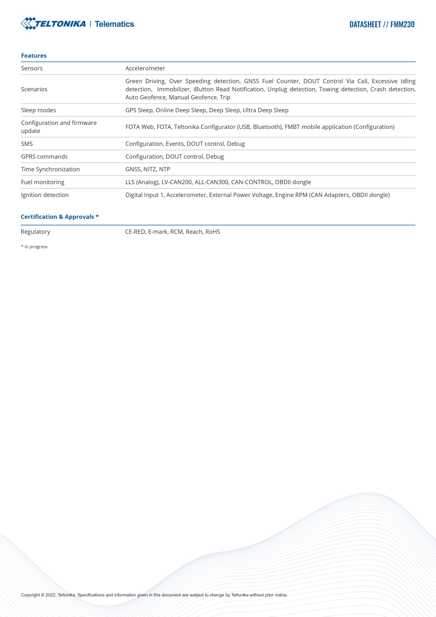 Teltonika | Teltonika FMM230 - Water-Resistant 4G LTE Cat M1 Tracker with Flexible Inputs Configuration, IP67, CAT M1 | FMM230LN2X01 - Image 4
