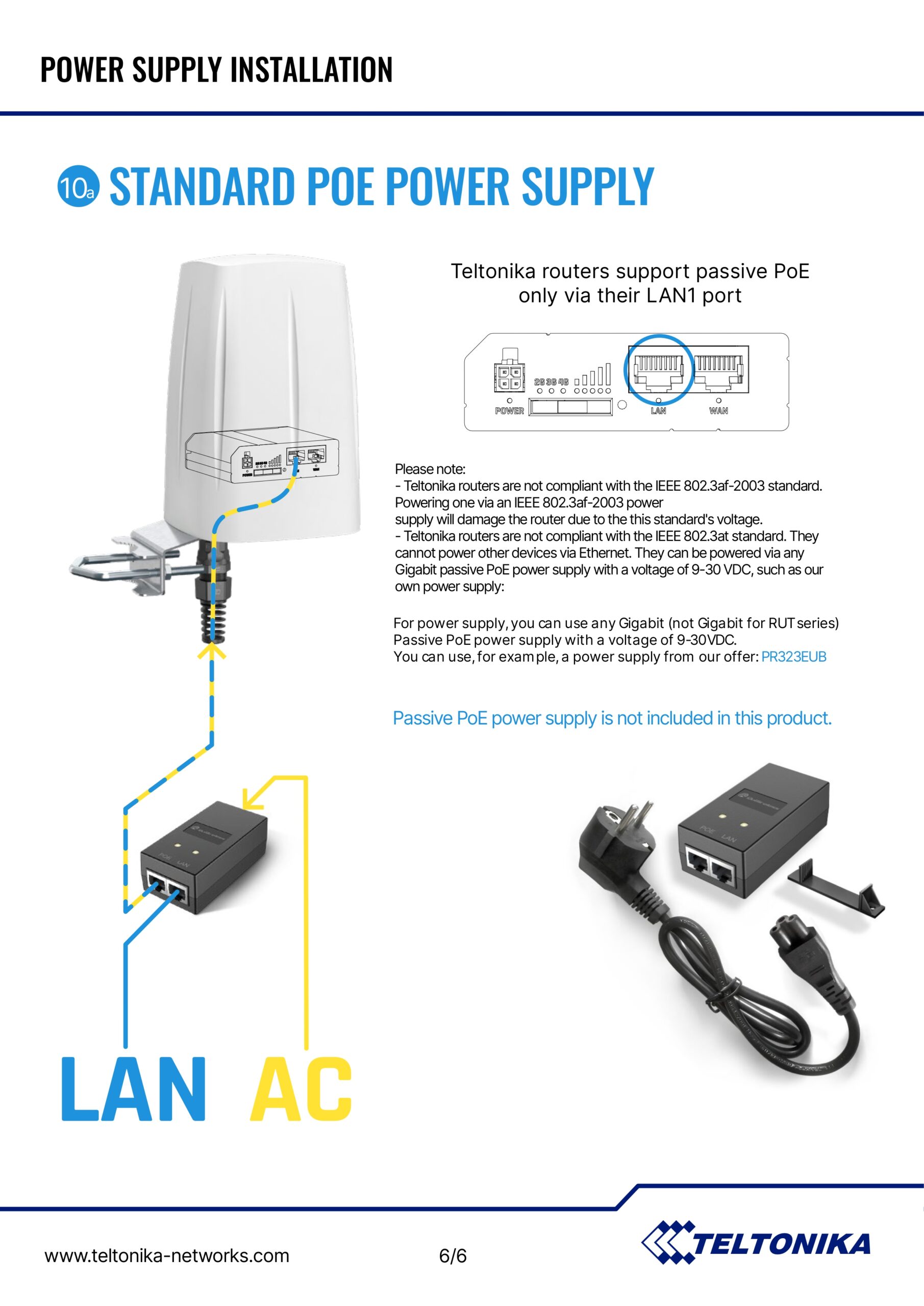 Teltonika | Teltonika OUTDOOR LTE/WI-FI ANTENNA FOR RUT2-SERIES ROUTERS - RUT200, RUT240, RUT241, RUT260 | PR1IC860 - Image 8