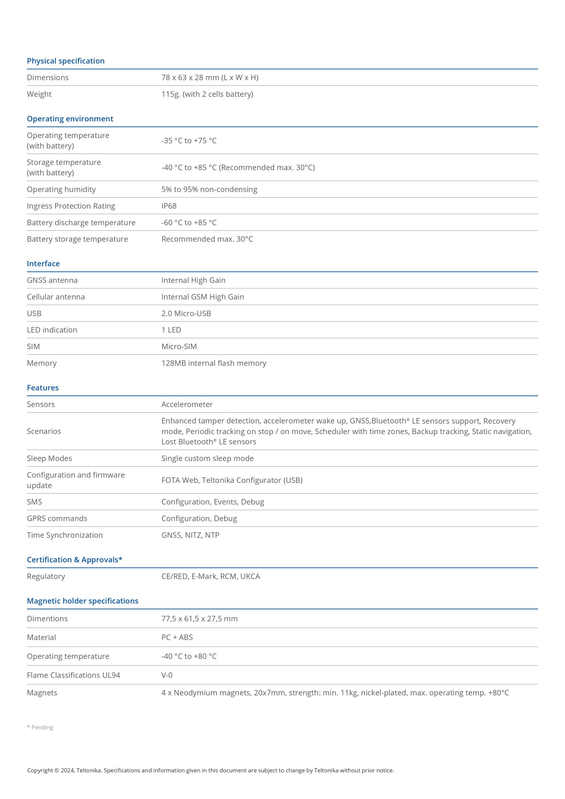Teltonika | Teltonika TAT240 - Tamper-proof Asset Tracker with 4G LTE Cat 1 Connectivity | TAT240R6BP01 - Image 3