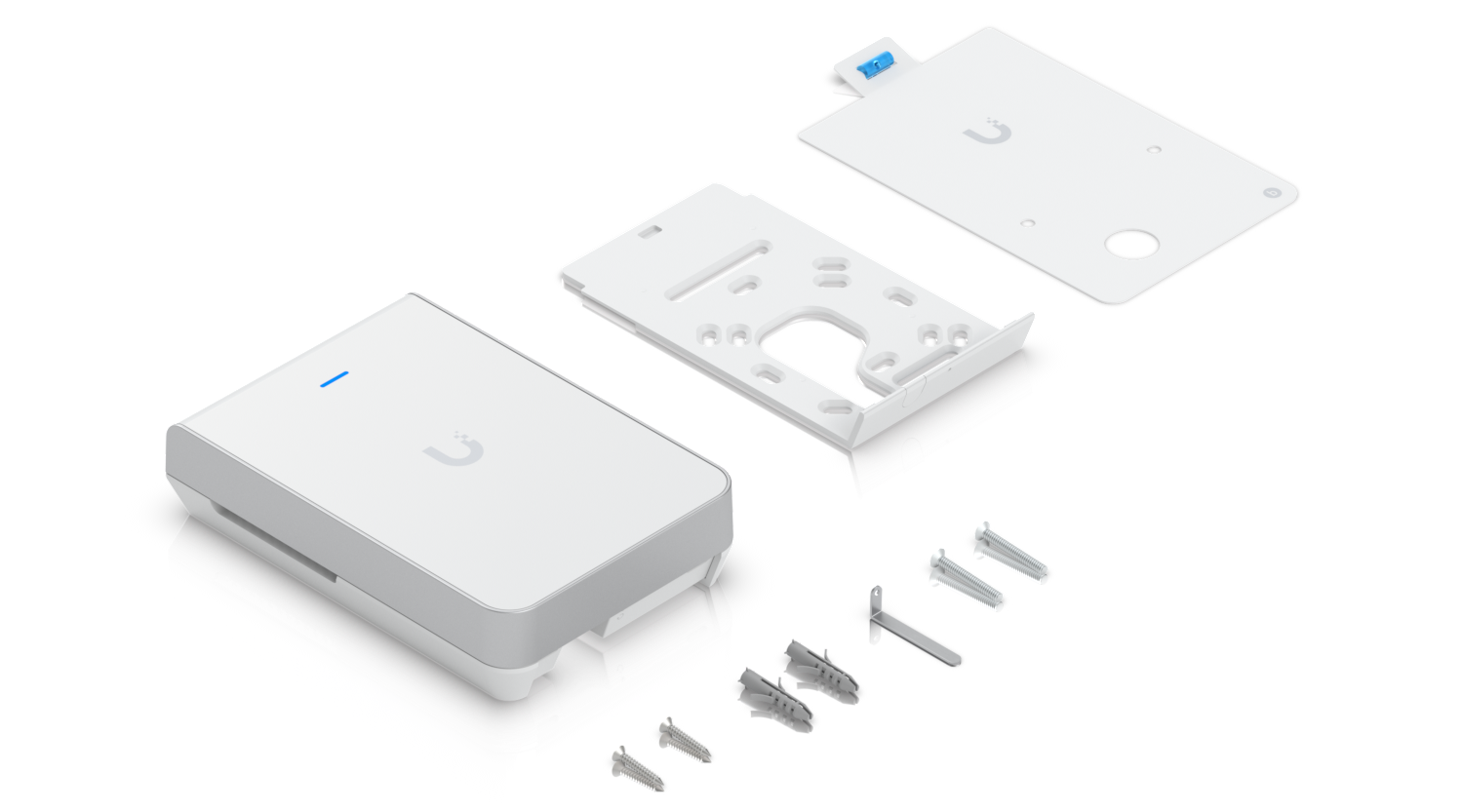 Ubiquiti | Ubiquiti U7 Pro Wall, 6 Spatial Strea,6 GHz Support Tailored,PoE+, Voltage 44—57V DC, Max Power 22W,2.5 GbE uplink,300+ Devices,140 m² cover | U7-Pro-Wall - Image 2