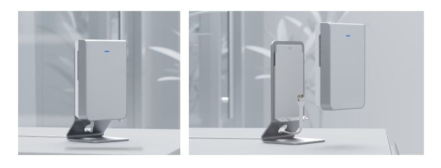 Ubiquiti | Ubiquiti U7 Pro Wall Table Stand, Lightweight, Aluminum, | UACC-U7-Pro-Wall-TS - Image 1