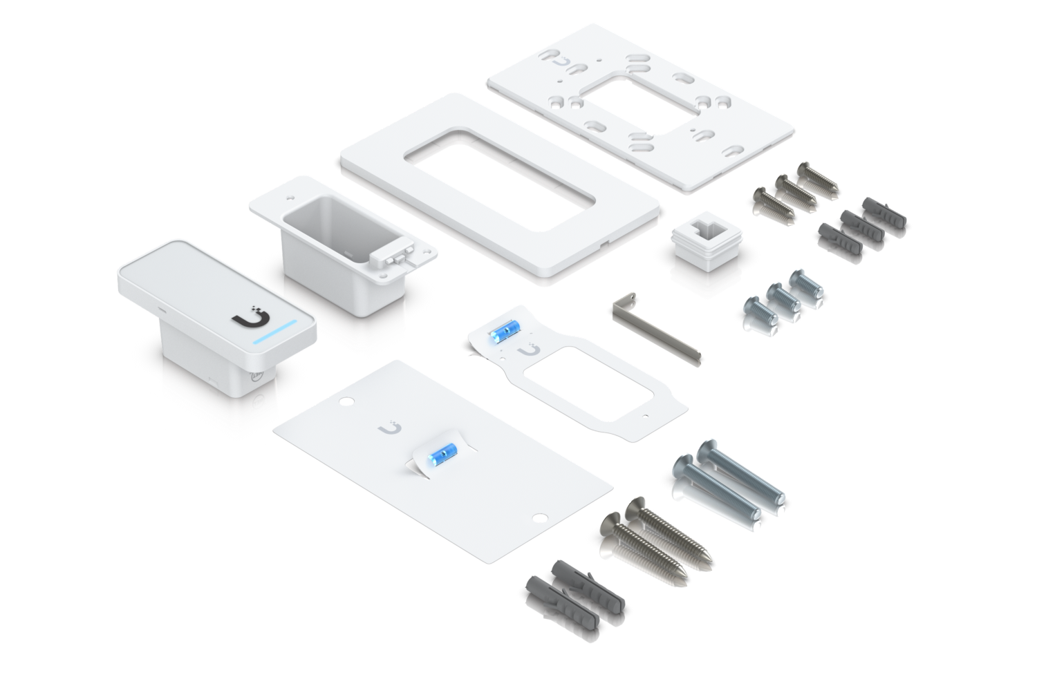 Ubiquiti | Ubiquiti G3 Reader, Black, Compact Third-generation Access Reader With Apple Touch Pass Support, Power Via POE, Outdoor IP55 | UA-G3-B - Image 2