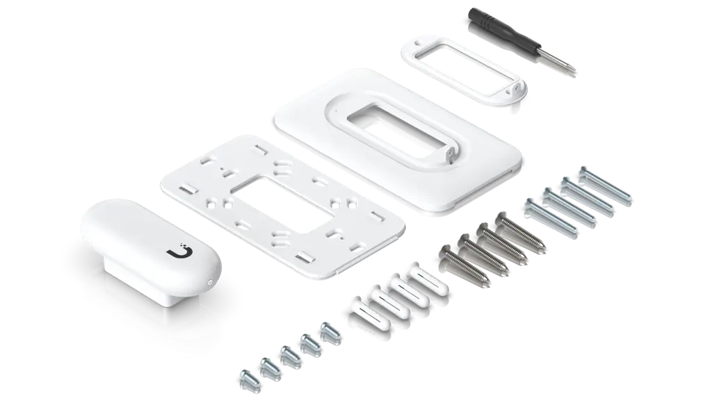 Ubiquiti | Ubiquiti UniFi Access Reader Lite, Modern NFC and Bluetooth Reader,  PoE Powered, Built-in Security Element Chip | UA-Reader Lite - Image 2