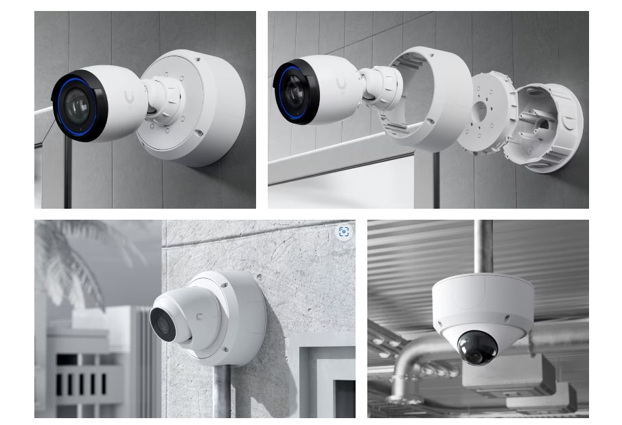 Ubiquiti | Ubiquiti Camera Tamper-resistant Junction Box for UniFi Bullet/Dome/Turret Cameraa, Mounting Durability, Aesthetics, Ease Maintenance | UACC-Camera-JB-W - Image 1