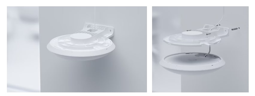 Ubiquiti | Ubiquiti AP Arm Mount, UACC-AP-AM,Wall mount for full-size UniFi Flagship WiFi Access Points ( U6/U7-pro, U6-LR, UAP-AC-HD etc.) For Outdoor, | UACC-AP-AM - Image 1