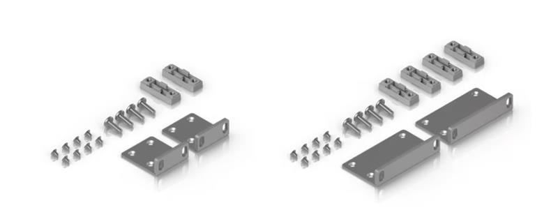 Ubiquiti | Ubiquiti Rack Ear Kit 1U, Replacement Rack Ears For UniFi 1U Rack-mount Devices, Included Precision Rack Mount Inserts  Screws | UACC-Rack-Ear-1U - Image 1